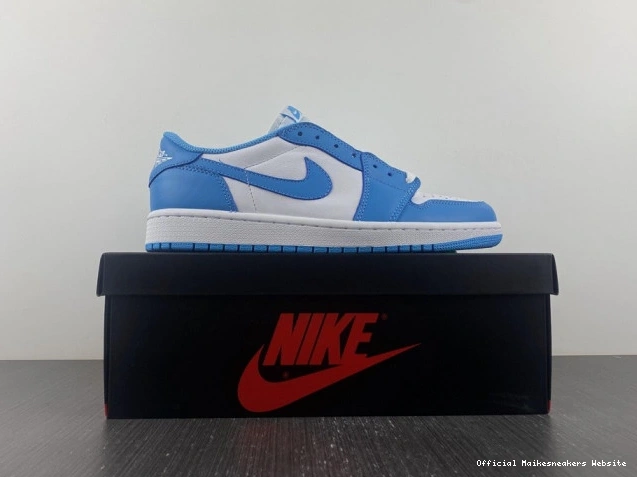 Official Maikesneakers 1 Low x UNC Air Jordan SB Nike CJ7891-401 0805